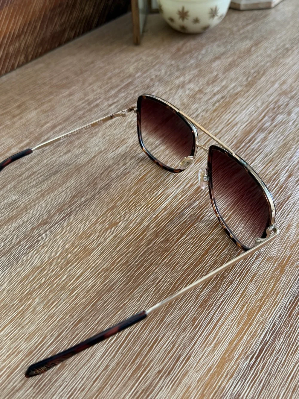 Quay Australia Tortoiseshell Frame Brown Gradient Lens Sunglasses